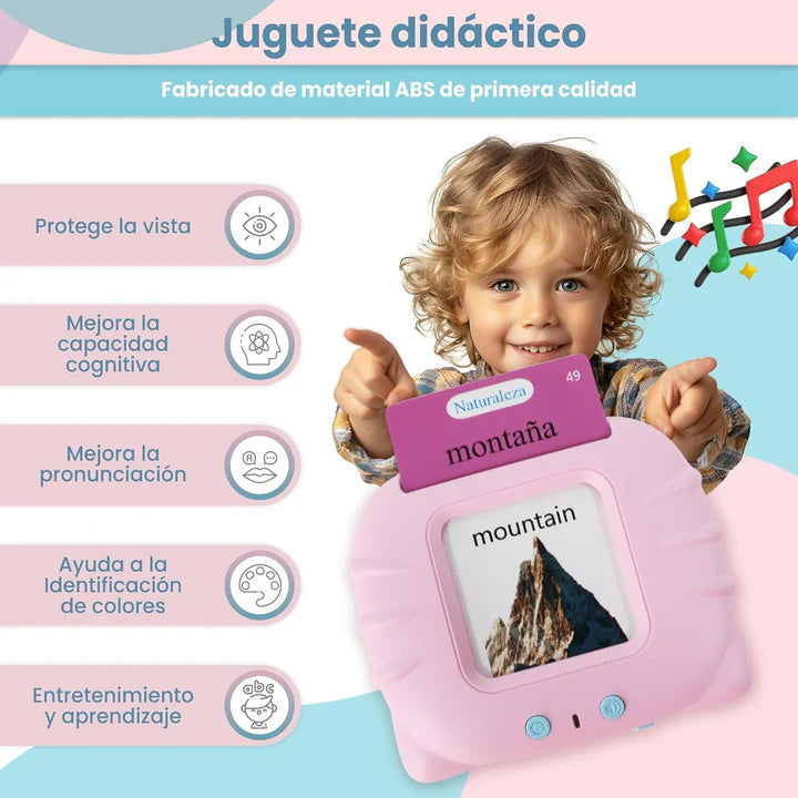 VerbalKids - Cartões educativos bilingues em inglês e espanhol